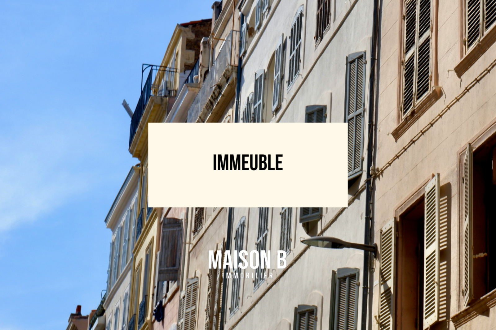 Image_1, Immeuble, Marseille, ref :MAISON JACOB